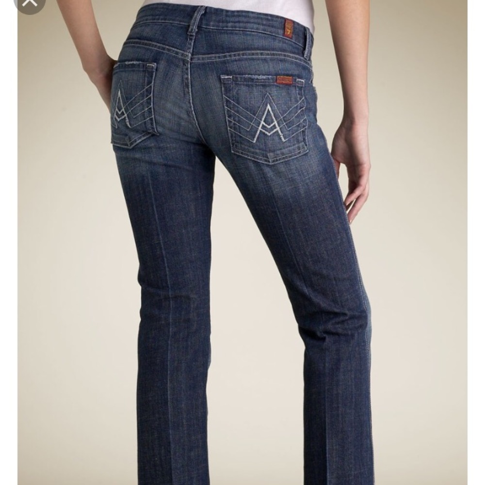 7 For All Mankind “A” Pocket Bootcut Jeans